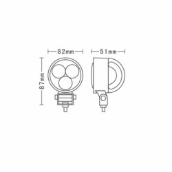 Led tuli 9W