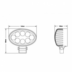 LED tuli 24W